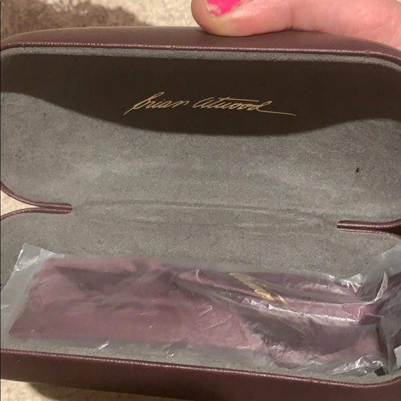 Brian Atwood round purple gem studded sunglasses - Picture 5 of 6